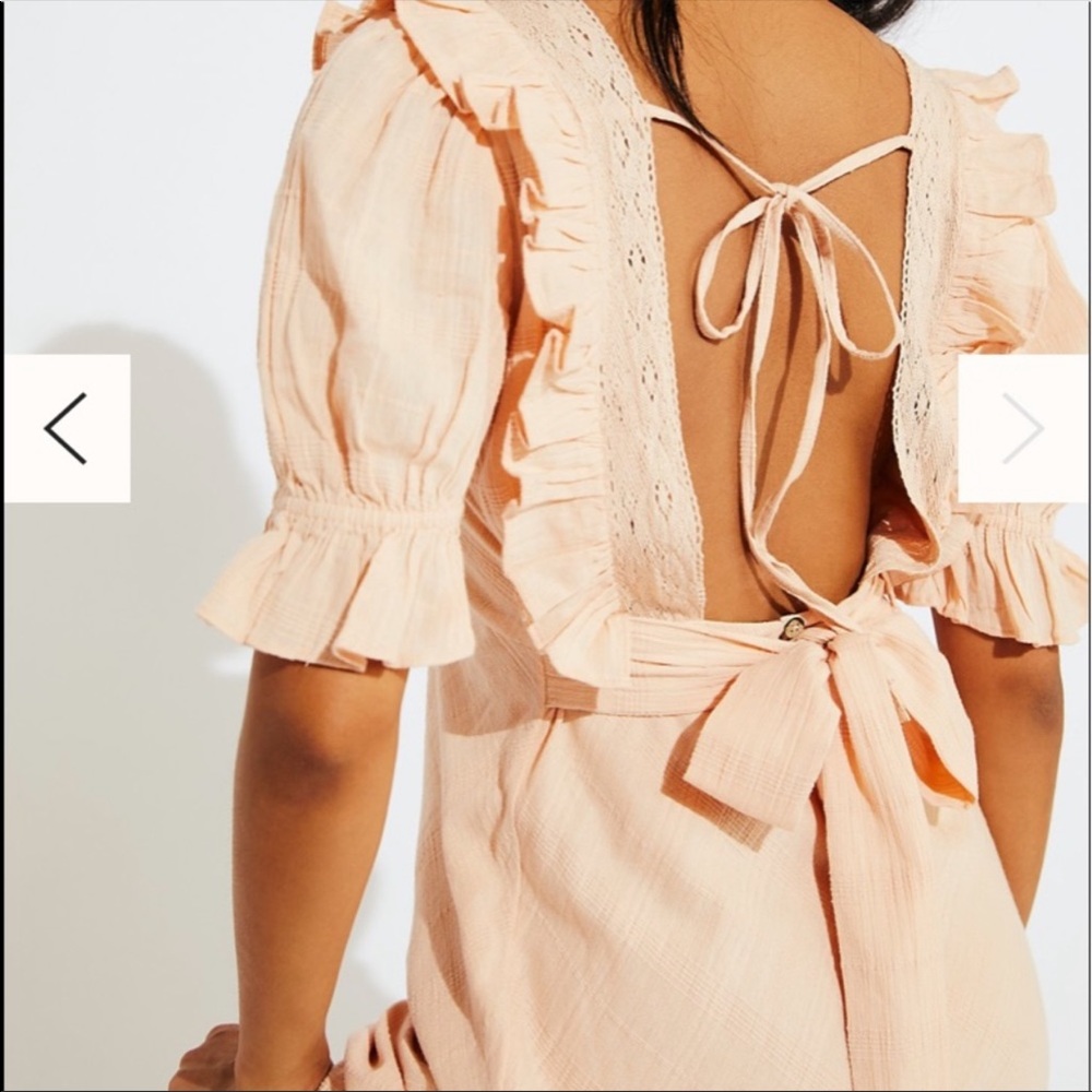 Free People Now and Forever Midi Dress